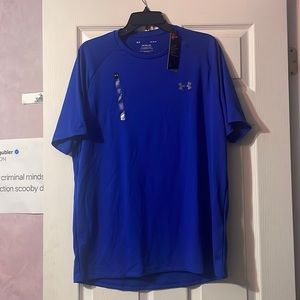 Blue Under Armor tech tee men’s shirt
